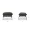 Sarek Lounge Chair x Ottoman Bundle - Gallery View 1 of 6.