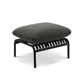 Sarek 29.5" Outdoor Ottoman - Sunbrella® Onyx