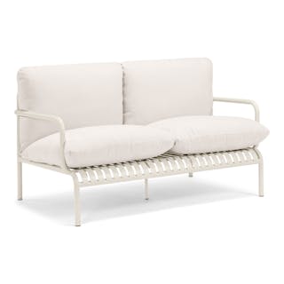 Sarek 59" Outdoor Loveseat - Sunbrella® Linen