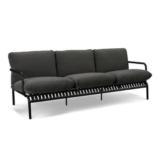 Sarek 89" Outdoor Sofa - Sunbrella® Onyx