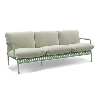 Sarek 89" Outdoor Sofa - Sunbrella® Mint