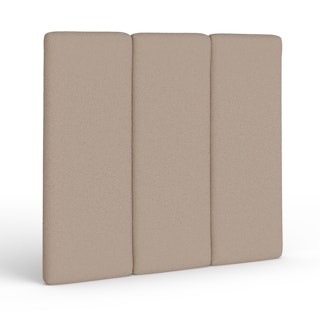 Noel Queen Tall Headboard - Sandstone Wool Bouclé