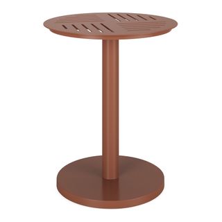 Anders Outdoor Side Table - Ochre Brown
