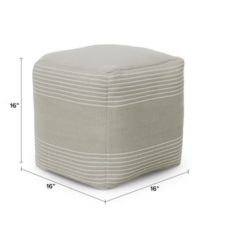 The Mika Pouf x Pillow Bundle - Primary View 1 of 7 (Click To Zoom).