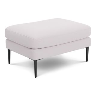 Cillian 33" Ottoman - Ratine Ivory