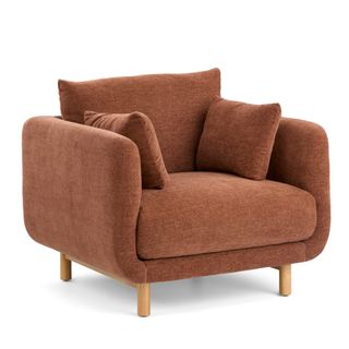 Nora 40.5" Lounge Chair - Hestia Caramel