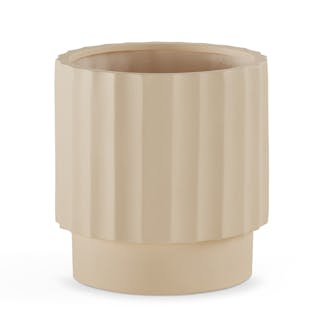 Tera Short Indoor/Outdoor Planter - Ivory