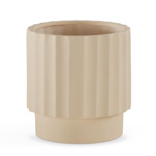 Tera Short Indoor/Outdoor Planter - Ivory