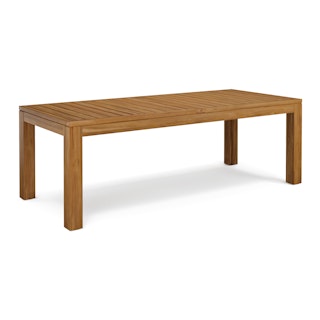 Avalon 90" - 114" Outdoor Extendable Dining Table - Acacia