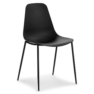 Svelti Dining Chair - Pure Black