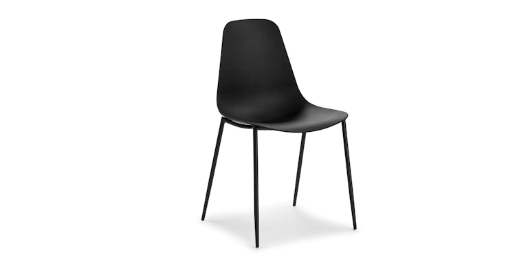Svelti Pure Black Dining Chair - Primary View 1 of 11 (Open Fullscreen View).
