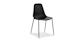 Svelti Pure Black Dining Chair - Gallery View 1 of 11.