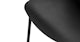 Svelti Pure Black Dining Chair - Gallery View 9 of 11.