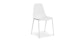 Svelti Pure White Dining Chair - Gallery View 1 of 10.
