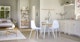 Svelti Pure White Dining Chair - Gallery View 2 of 10.