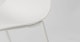 Svelti Pure White Dining Chair - Gallery View 7 of 10.