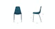 Svelti Deep Cove Teal Dining Chair - Gallery View 11 of 11.
