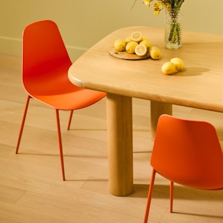 Svelti Begonia Orange Dining Chair