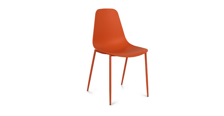 Svelti Begonia Orange Dining Chair - Primary View 1 of 11 (Open Fullscreen View).