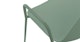 Svelti Aloe Green Stackable Dining Armchair - Gallery View 8 of 10.