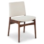Nosh Dining Chair - Walnut and Chalk Gray – 4