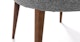 Feast Gravel Gray Dining Chair - Gallery View 9 of 11.