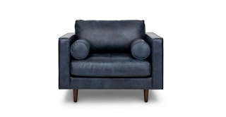 Sven Oxford Blue Chair - Primary View 1 of 4 (Click To Zoom).