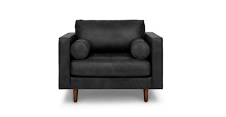 Sven Oxford Black Chair - Primary View 1 of 4 (Click To Zoom).