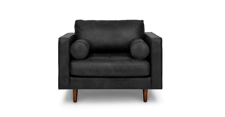 Sven Oxford Black Chair - Primary View 1 of 10 (Open Fullscreen View).