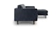Sven Oxford Blue Right Sectional Sofa - Gallery View 4 of 12.
