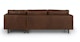 Sven Charme Chocolat Right Sectional Sofa - Gallery View 6 of 13.