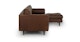 Sven Charme Chocolat Right Sectional Sofa - Gallery View 5 of 13.