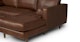 Sven Charme Chocolat Right Sectional Sofa - Gallery View 8 of 13.