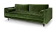 Sven Grass Green Sofa - Gallery View 3 of 11.