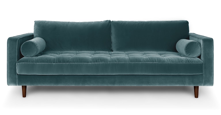 Sven Pacific Blue Sofa - Primary View 1 of 12 (Open Fullscreen View).