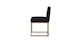 Oscuro Pure Black Dining Chair - Gallery View 5 of 12.