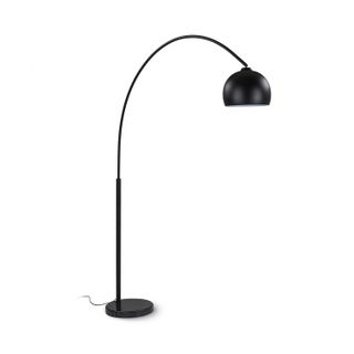 Crescent Floor Lamp - Black