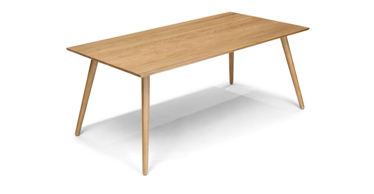 Seno Oak Dining Table for 6 - Primary View 1 of 9 (Open Fullscreen View).