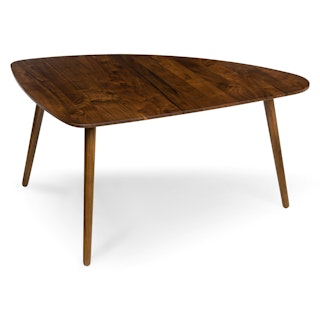 Amoeba 35" Coffee Table - Walnut
