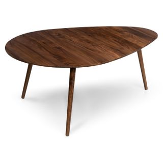 Amoeba 42.5" Coffee Table - Walnut