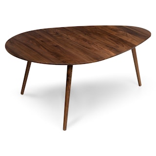 Amoeba 42.5" Coffee Table - Walnut