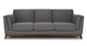 Ceni Pyrite Gray Sofa - Gallery View 1 of 10.