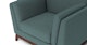 Ceni Aquarius Aqua Armchair - Gallery View 8 of 10.