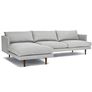 Burrard 112" Left Sectional - Seasalt Gray