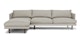 Burrard Seasalt Gray Left Sectional - Gallery View 1 of 13.
