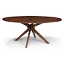 Conan 75" Oval Dining Table - Walnut