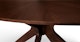 Conan Walnut Oval Dining Table - Gallery View 7 of 9.