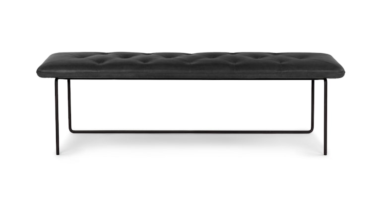 Level Bella Black 61" Bench - Primary View 1 of 9 (Open Fullscreen View).