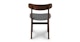 Ecole Thunder Gray Walnut Dining Chair - Gallery View 5 of 12.