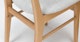 Ecole Mist Gray Oak Dining Chair - Gallery View 9 of 13.